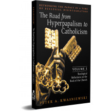 The Road from Hyperpapalism to Catholicism (Volume 1: Theological Reflections on the Rock of the Church) by Peter Kwasniewski