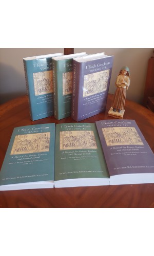 I Teach Catechism, Complete Set (Volumes 1–3), based on the Baltimore Catechism by Msgr. Schumacher