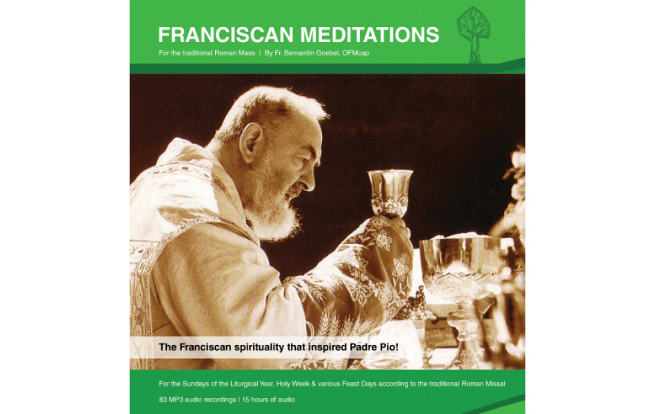 Franciscan Meditations : Sundays and Feast Days of the Liturgical Year (MP3s)  by Bernardin Goebel, OFMcap 