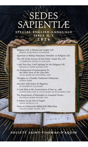 Sedes Sapientiae: Special English-Language Issue, n. 2 (2024)